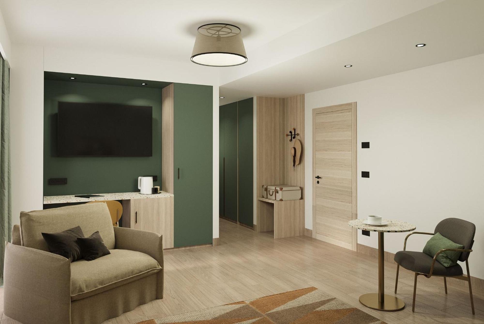 Executive King Room Sofa Bed Living Room Non-Smoking